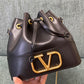 Mini Bucket Bag In Nappa With Vlogo Signature Chain