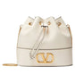 Mini Bucket Bag In Nappa With Vlogo Signature Chain