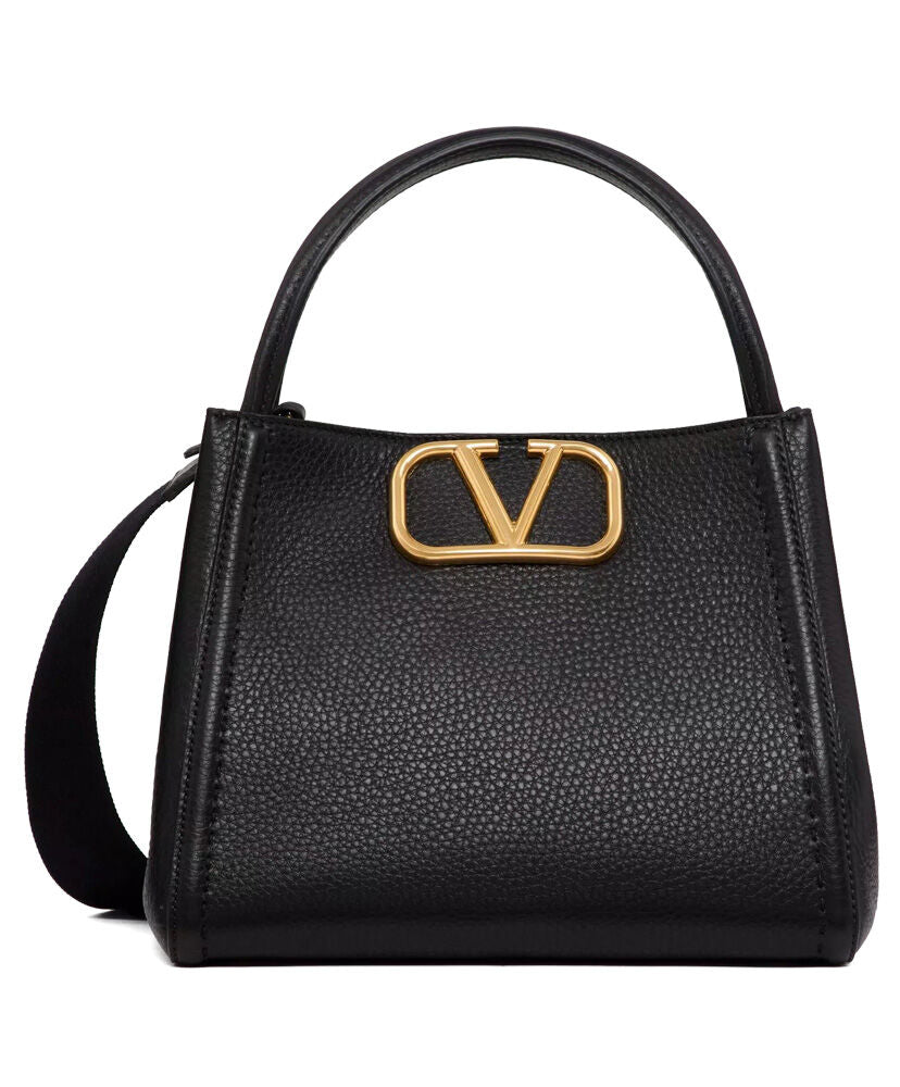 Valentino Garavani Alltime Medium Handbag In Grainy Calfskin