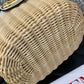 VLogo Signature Straw Vanity Case