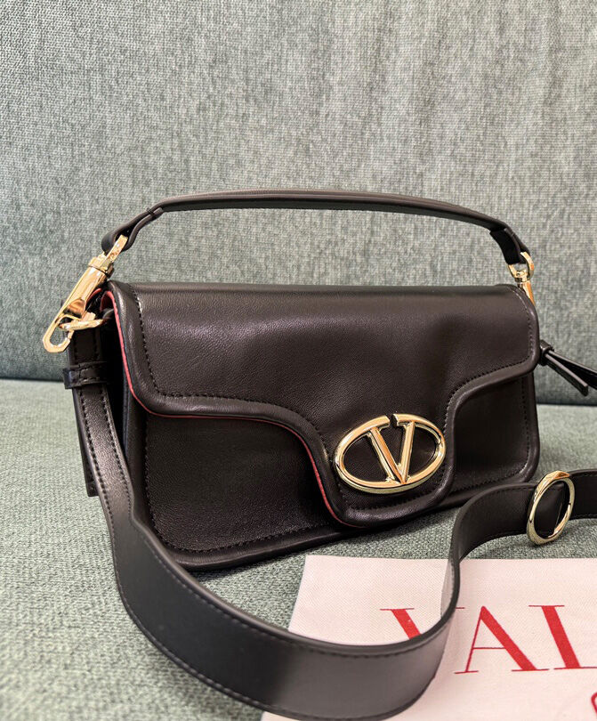 Vlogo 1960 Nappa Leather Shoulder Bag