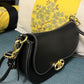 Small Valentino Garavani Ohval Shoulder Bag In Nappa Calfskin