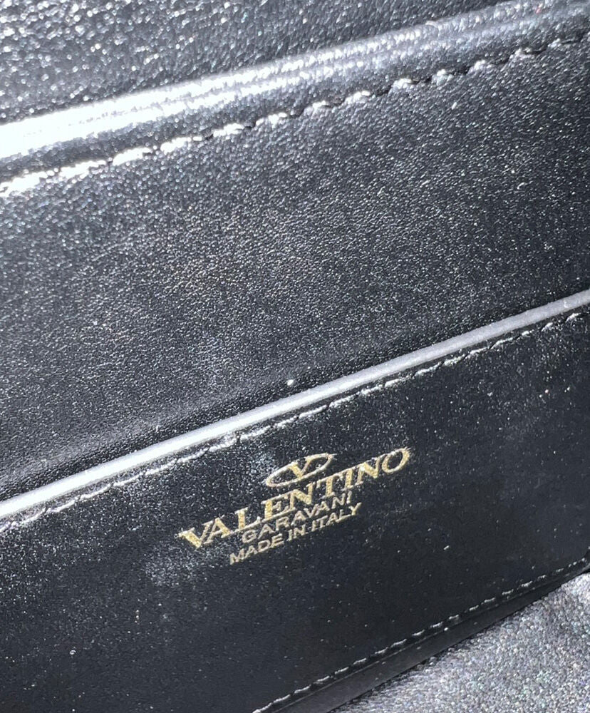 Vsling Shoulder Bag In Grainy Calfskin