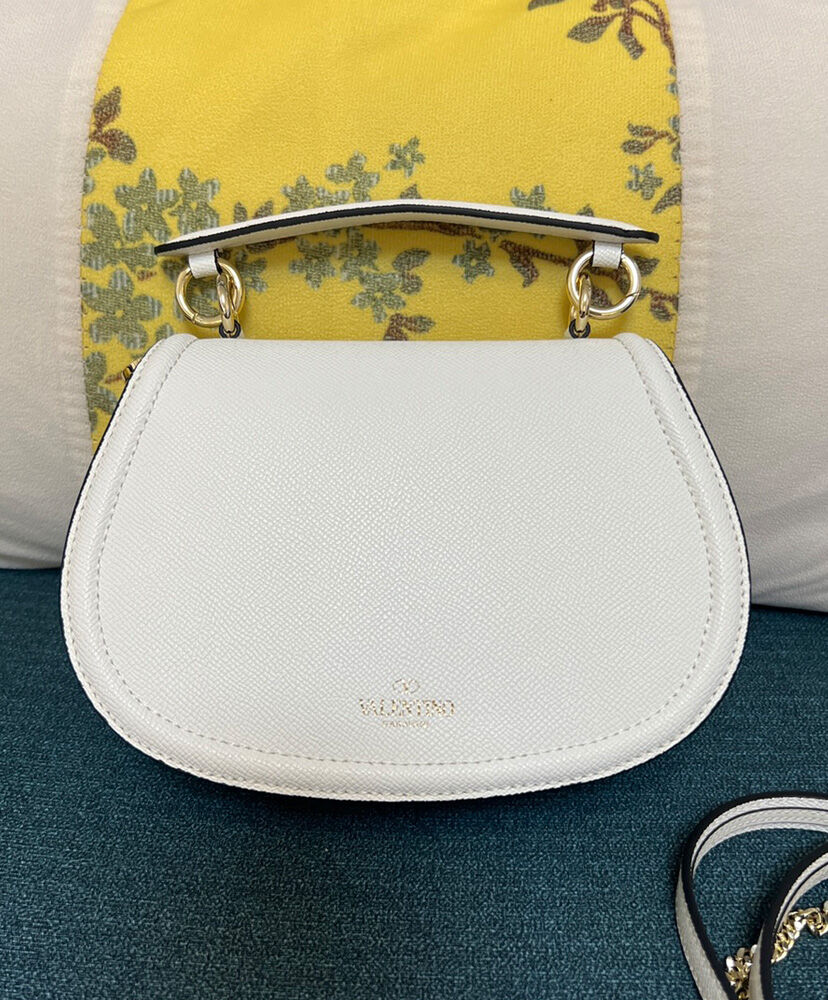 Vsling Shoulder Bag In Grainy Calfskin