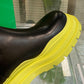 Tire Leather Ankle Boots