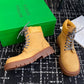 Haddock Intrecciato Leather-Trimmed Nubuck Ankle Boots