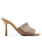 Bottega Veneta Gold ‘Stretch’ Mules