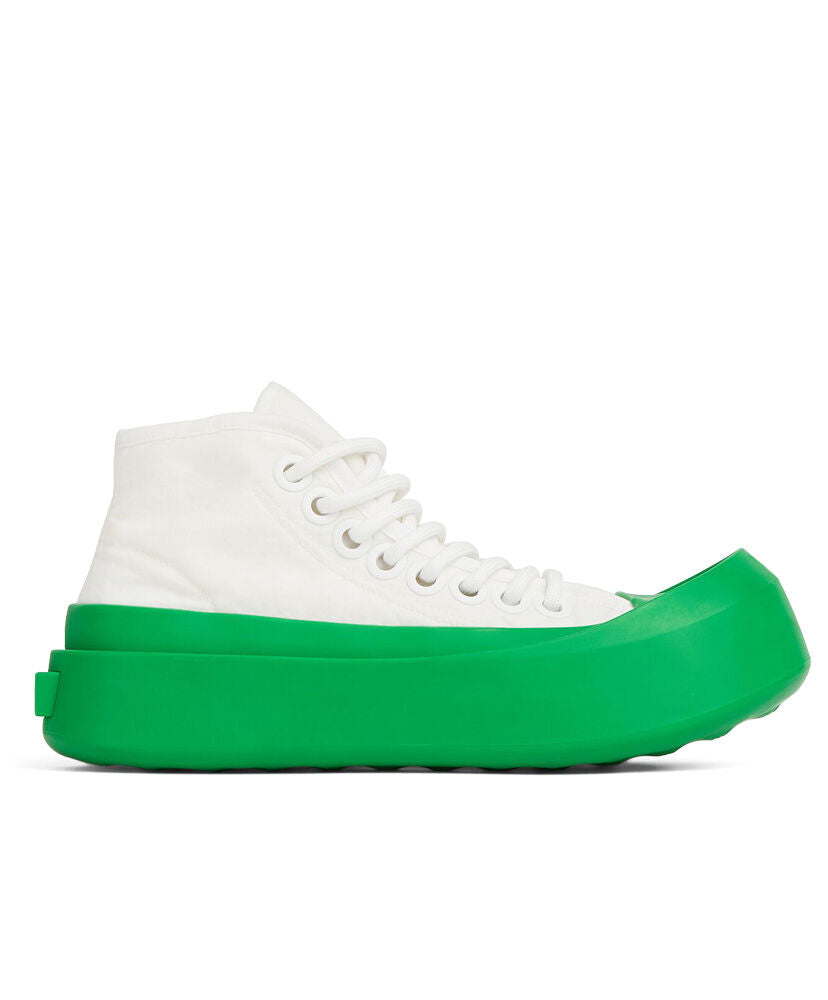 Nylon Jumbo High-Top Sneakers