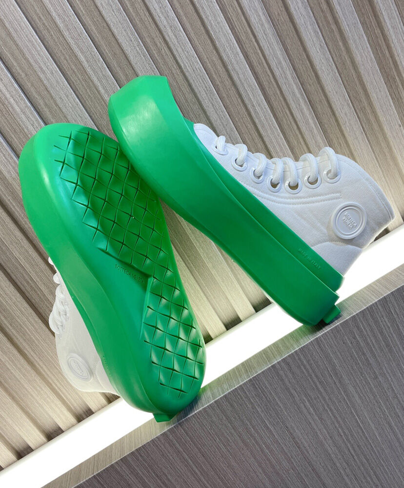 Nylon Jumbo High-Top Sneakers