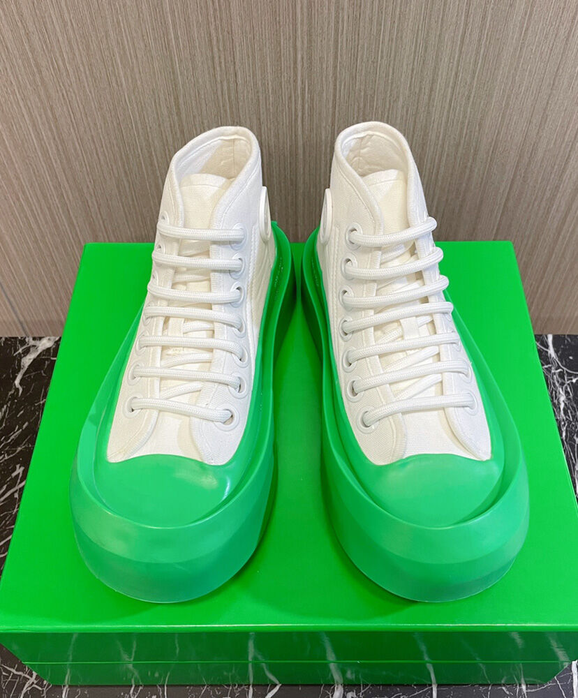 Nylon Jumbo High-Top Sneakers