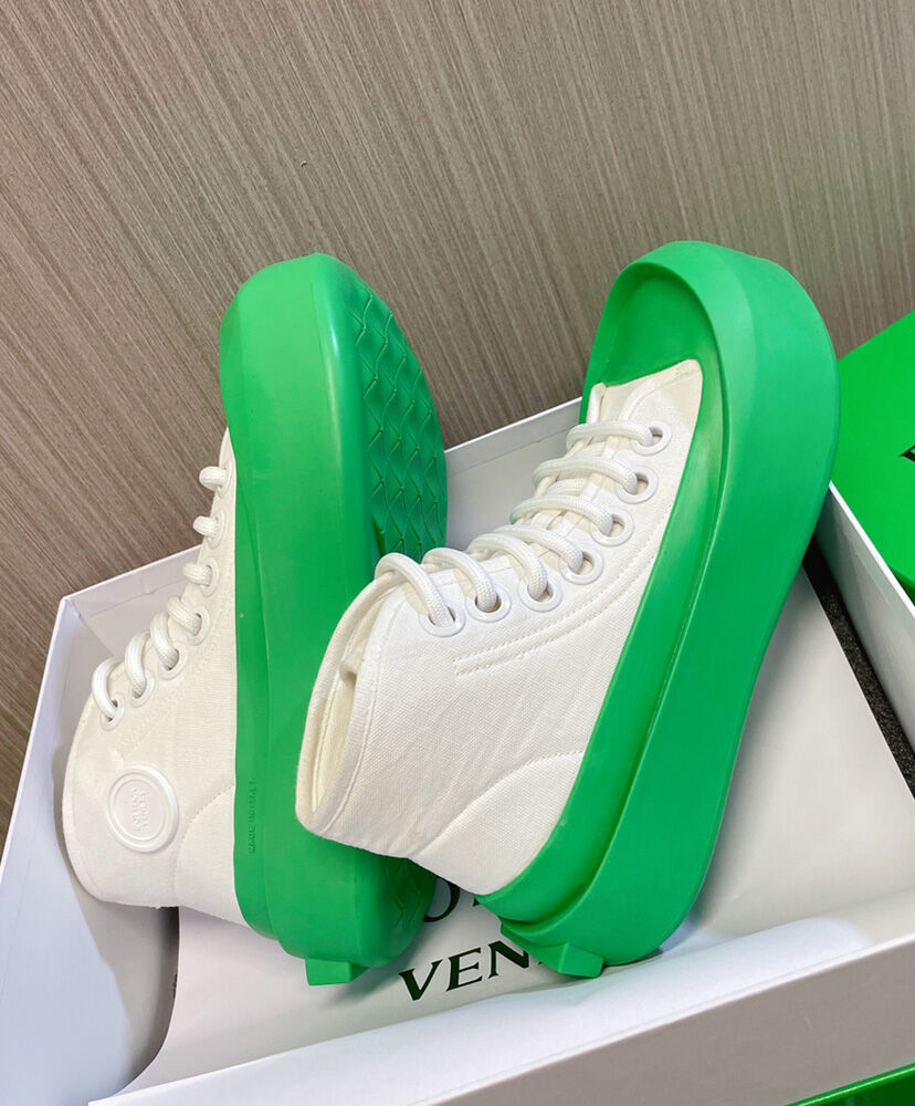 Nylon Jumbo High-Top Sneakers