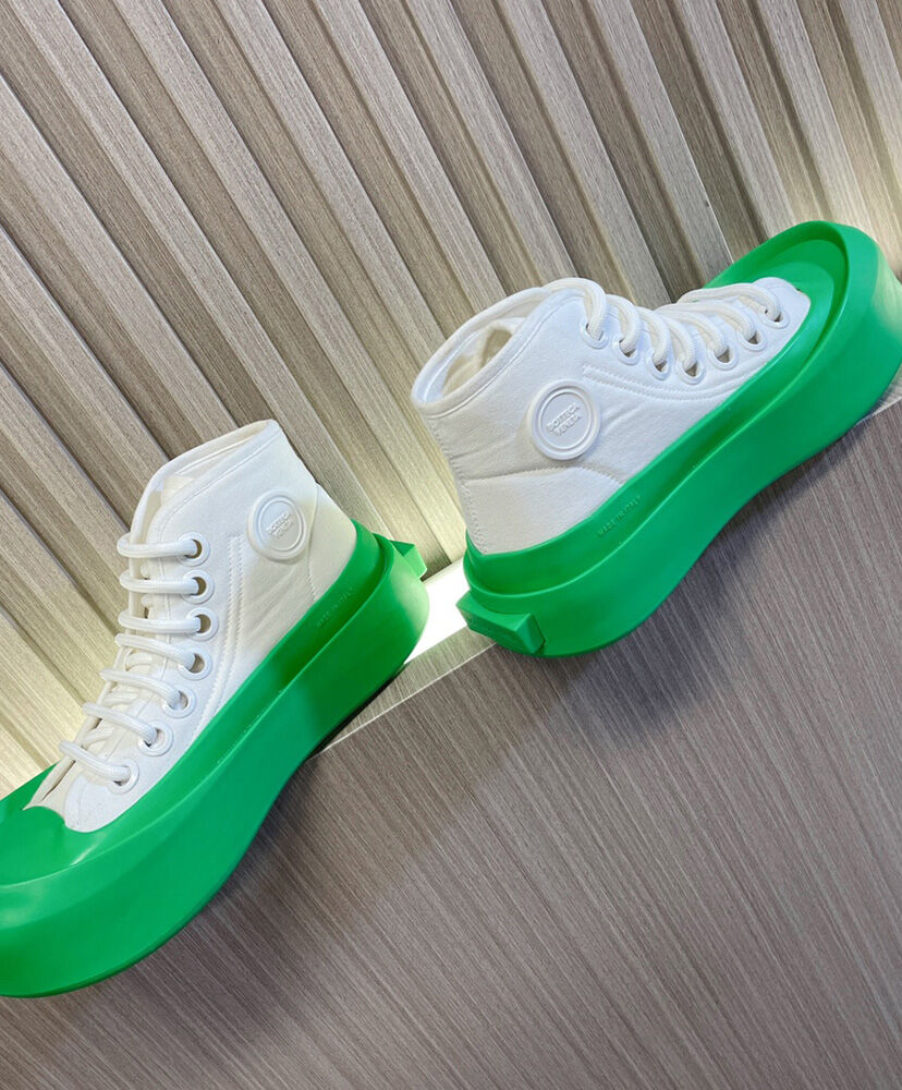 Nylon Jumbo High-Top Sneakers