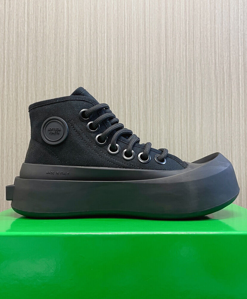 Nylon Jumbo High-Top Sneakers