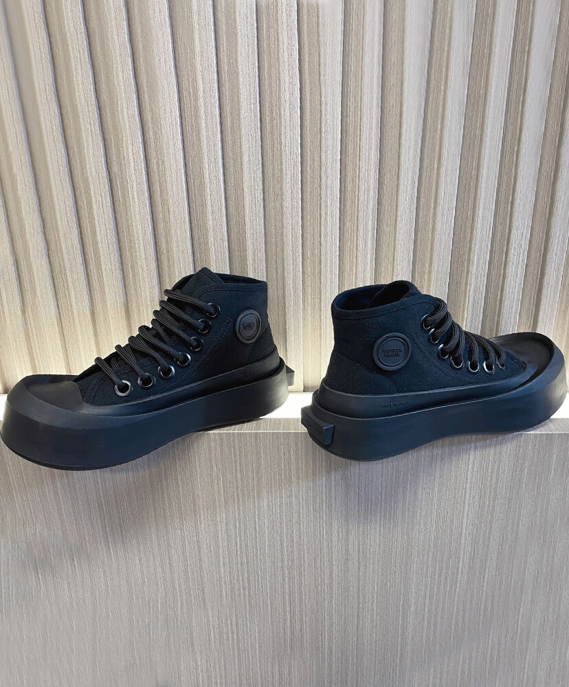 Nylon Jumbo High-Top Sneakers