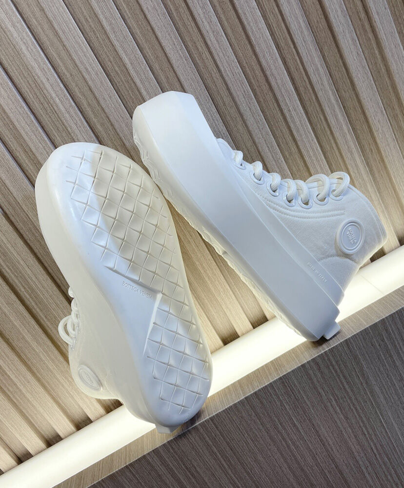 Nylon Jumbo High-Top Sneakers