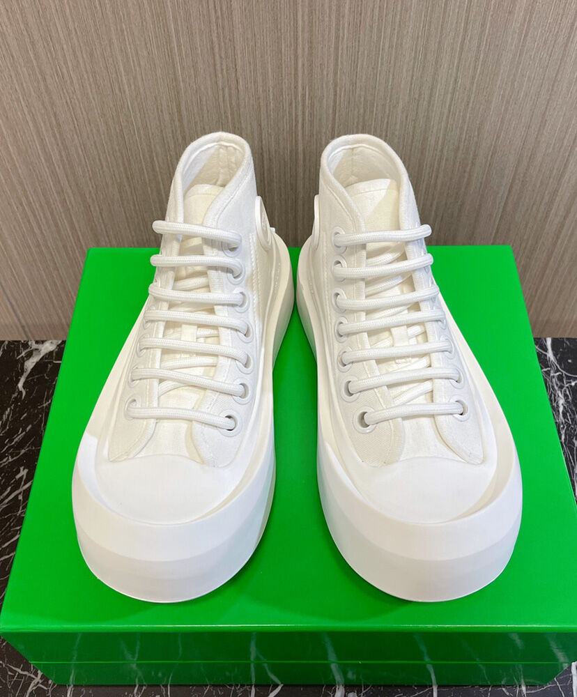 Nylon Jumbo High-Top Sneakers