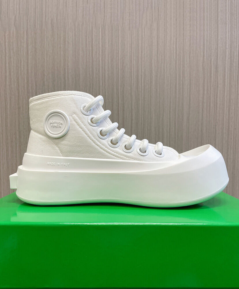 Nylon Jumbo High-Top Sneakers