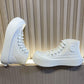 Nylon Jumbo High-Top Sneakers