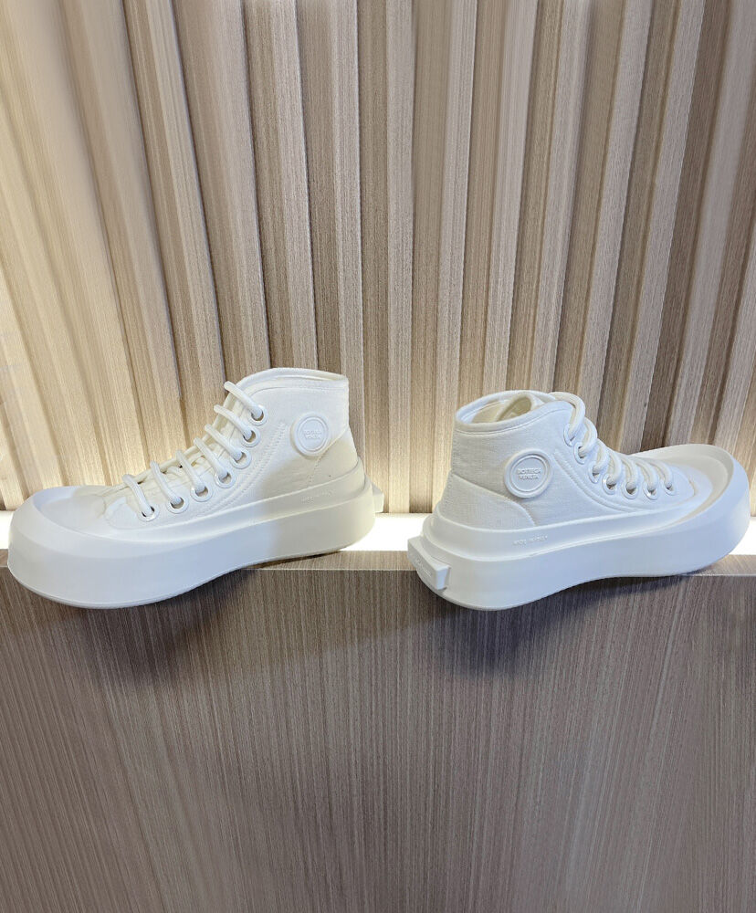 Nylon Jumbo High-Top Sneakers