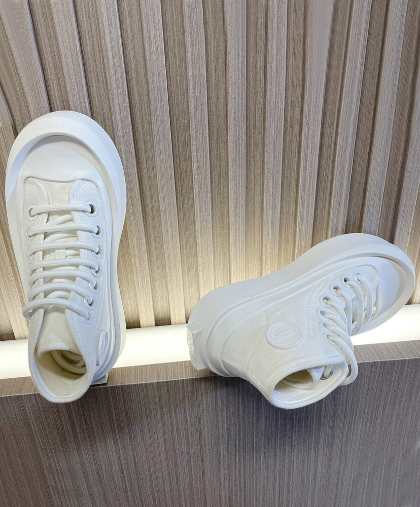 Nylon Jumbo High-Top Sneakers