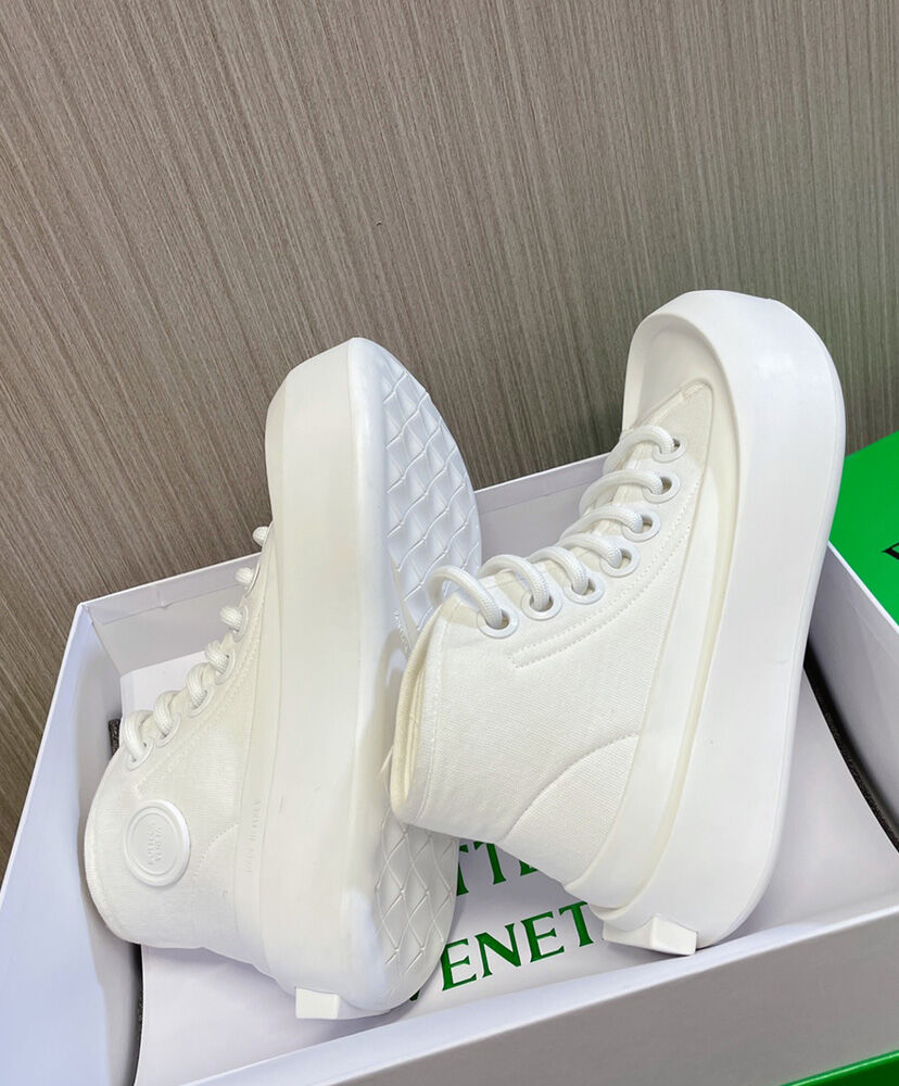 Nylon Jumbo High-Top Sneakers