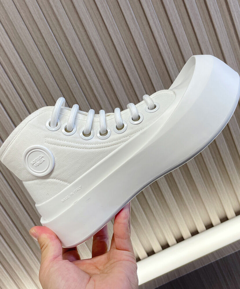 Nylon Jumbo High-Top Sneakers