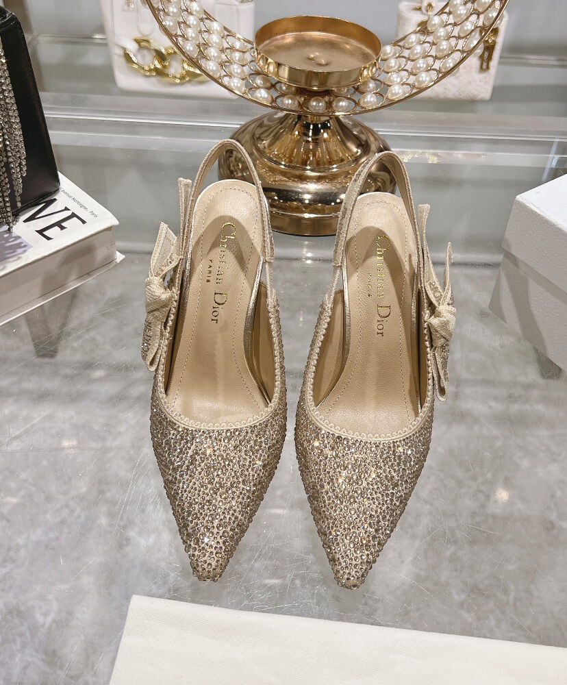 Dior Or J'Adior Slingback Pump