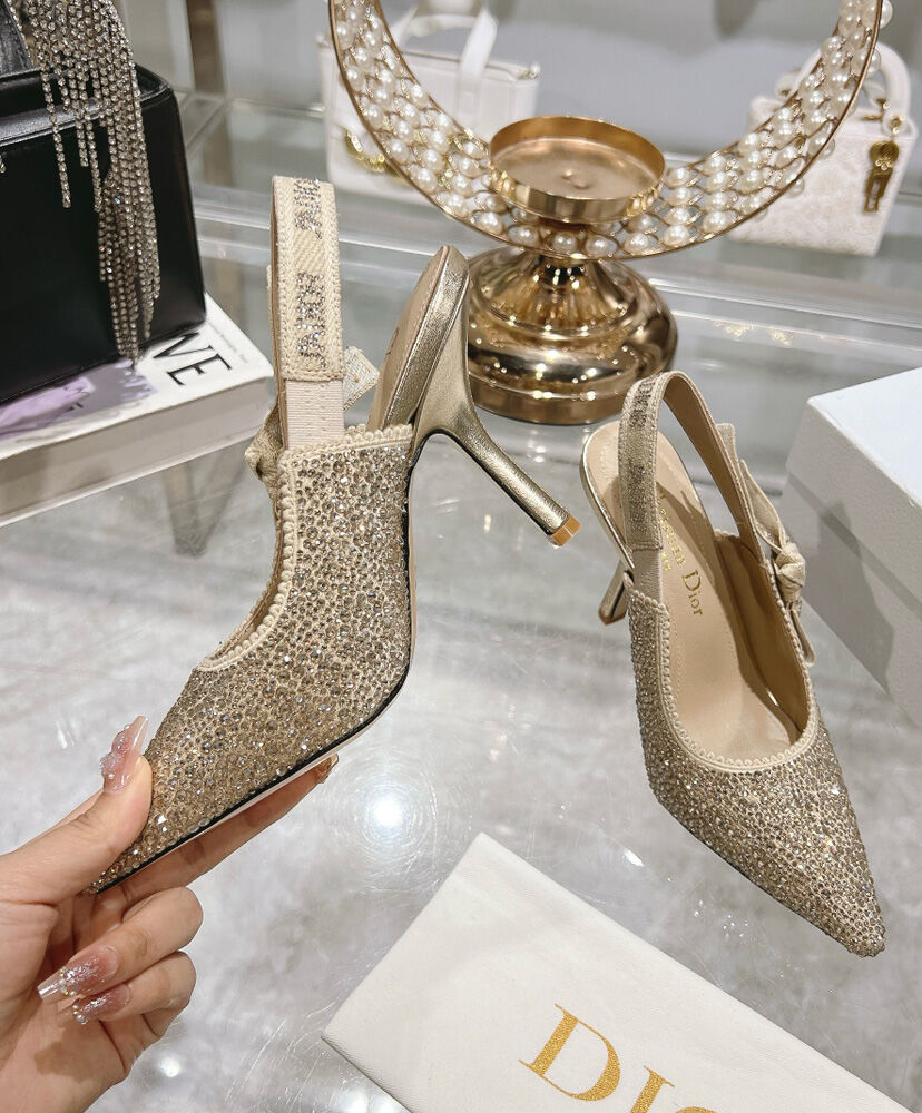 Dior Or J'Adior Slingback Pump