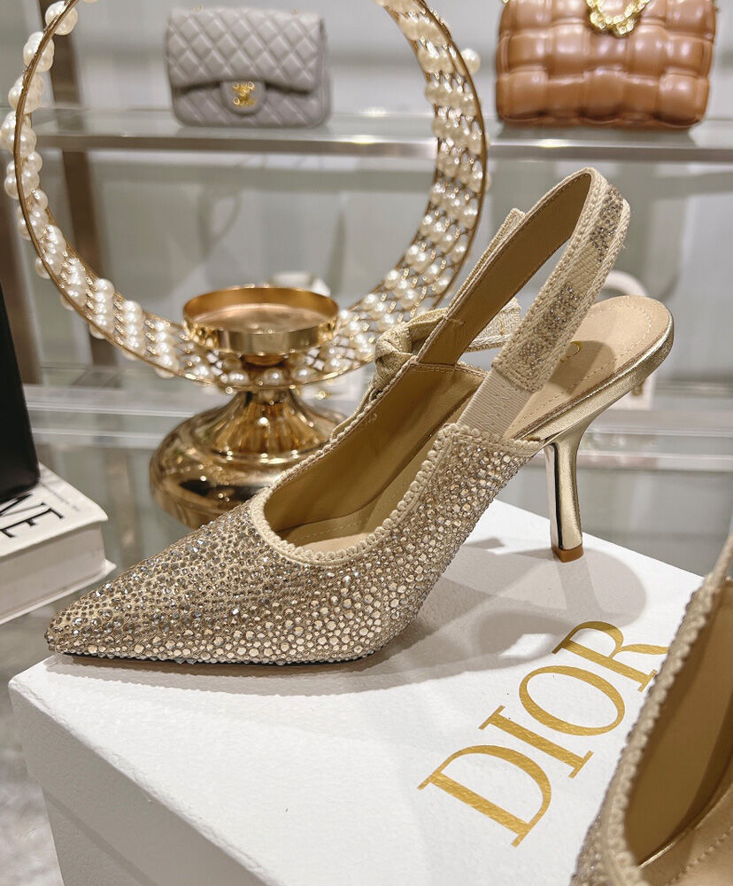 Dior Or J'Adior Slingback Pump