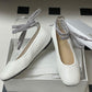 D-Journey Lace-Up Ballet Flat