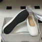 D-Journey Lace-Up Ballet Flat