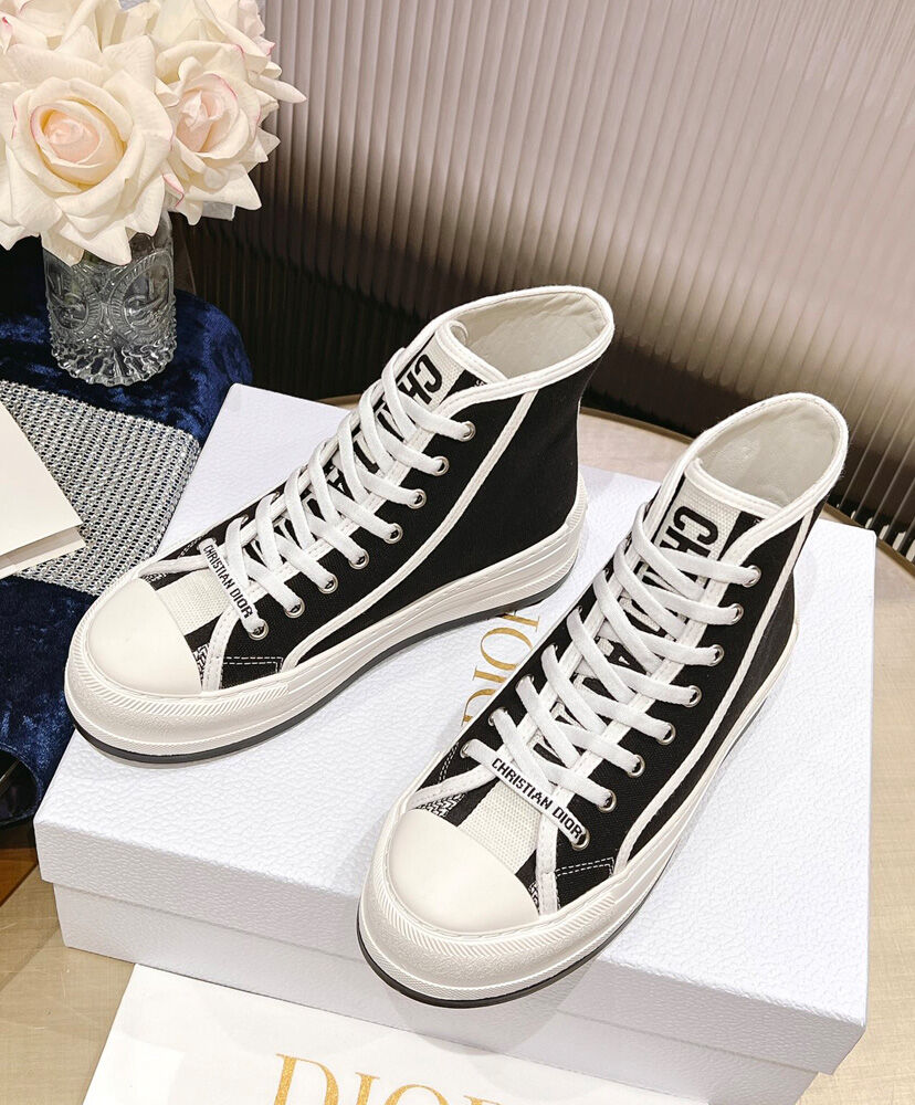 Walk'n'Dior High-Top Platform Sneaker