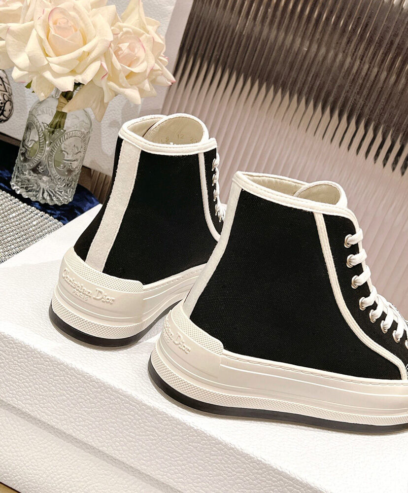 Walk'n'Dior High-Top Platform Sneaker