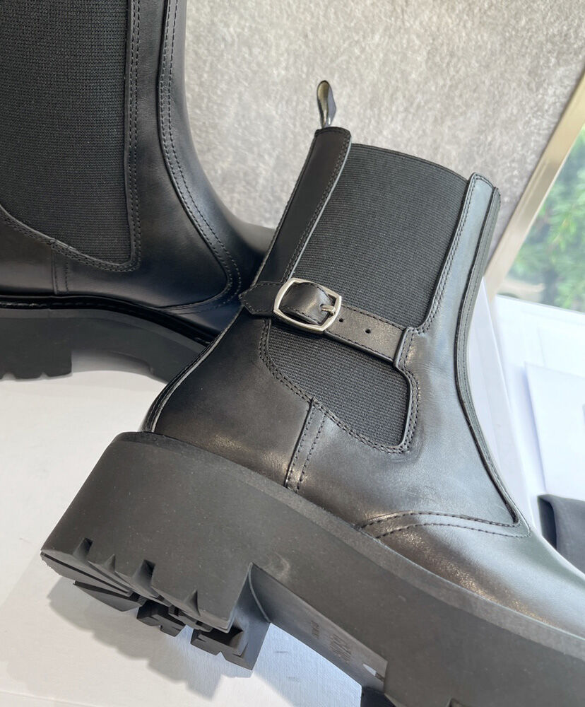 Celine Bulky Chelsea Boot In Calfskin