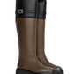 Celine Bulky High Buckle Boot In Calfskin