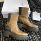 Celine Bulky Boots With Back Zip And Triomphe In Calfskin