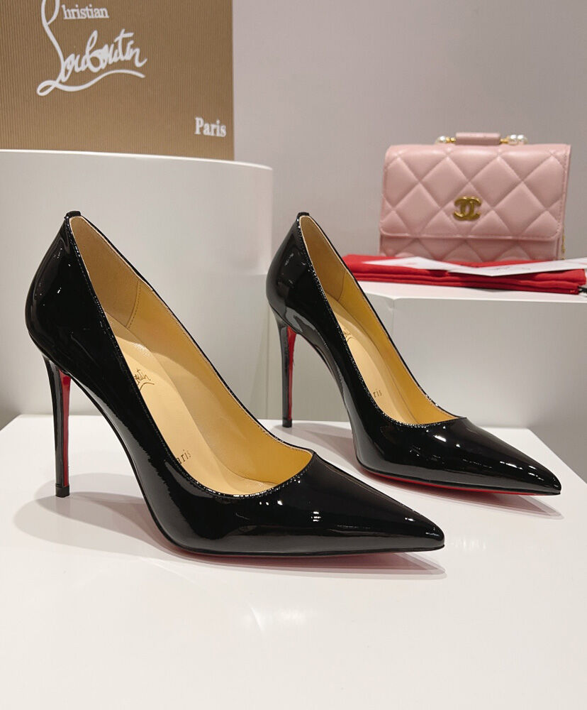 Kate 100 Patent-Leather Pumps