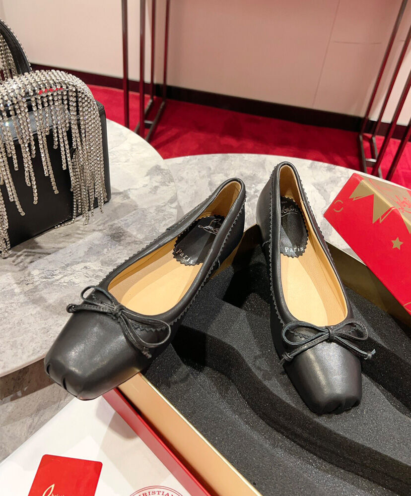 Mamadrague Leather Ballet Flats