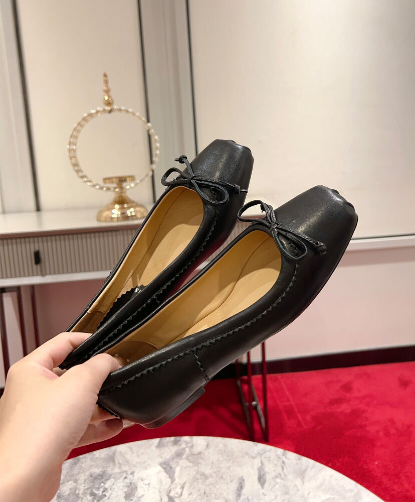 Mamadrague Leather Ballet Flats