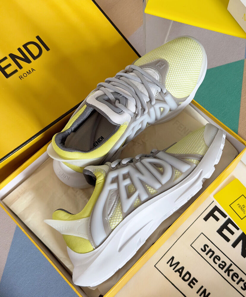 Fendi Tag Sneakers