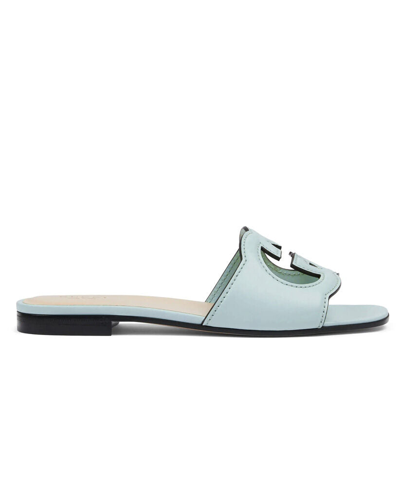 Women's Interlocking G Cut-out Slide Sandal