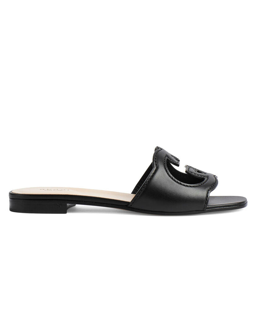 Women's Interlocking G Cut-out Slide Sandal