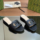 Women's Interlocking G Cut-out Slide Sandal