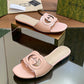 Women's Interlocking G Cut-out Slide Sandal