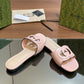 Women's Interlocking G Cut-out Slide Sandal