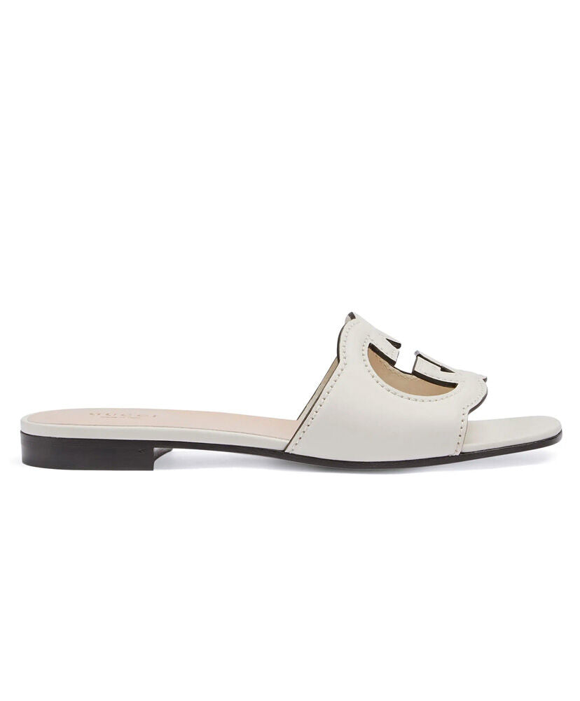 Women's Interlocking G Cut-out Slide Sandal