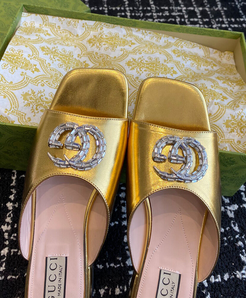 Double G Slide Sandal