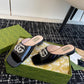 Double G Slide Sandal