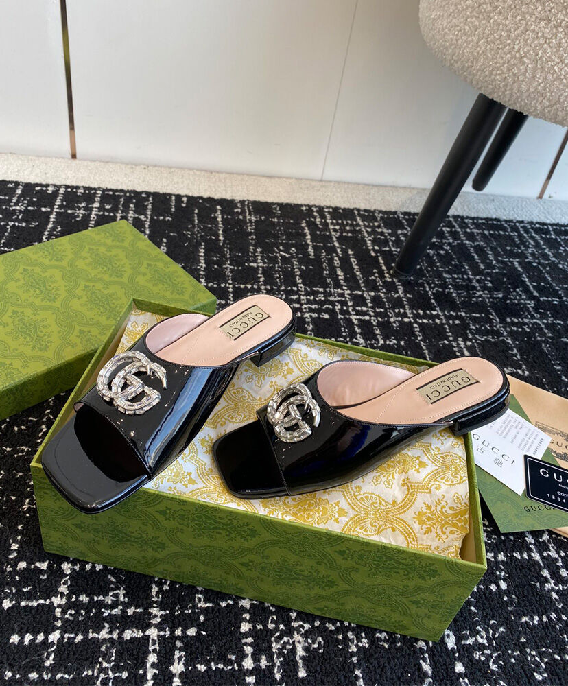 Double G Slide Sandal