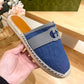 Men's Interlocking G Slide Espadrille